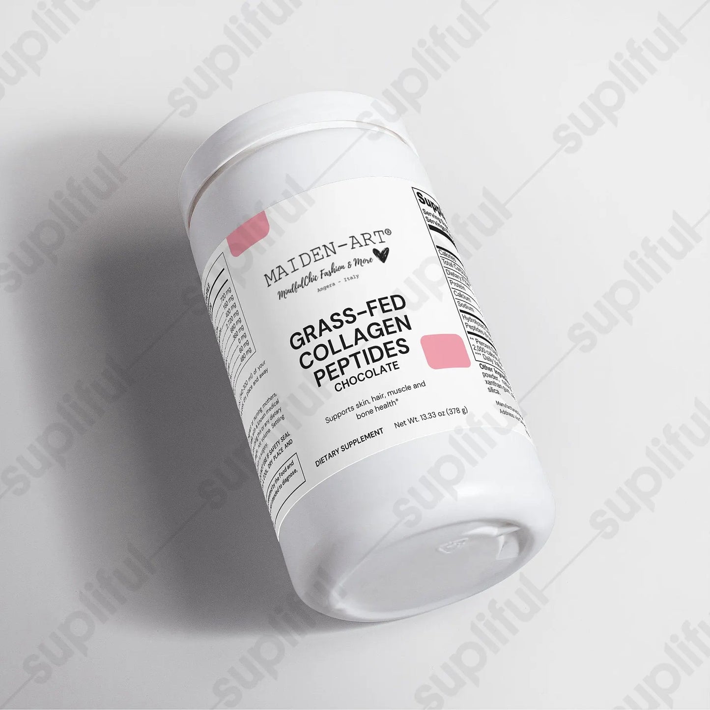 Grass-Fed Collagen Peptides Powder (Chocolate) | Chocolate Collagen Powder-2