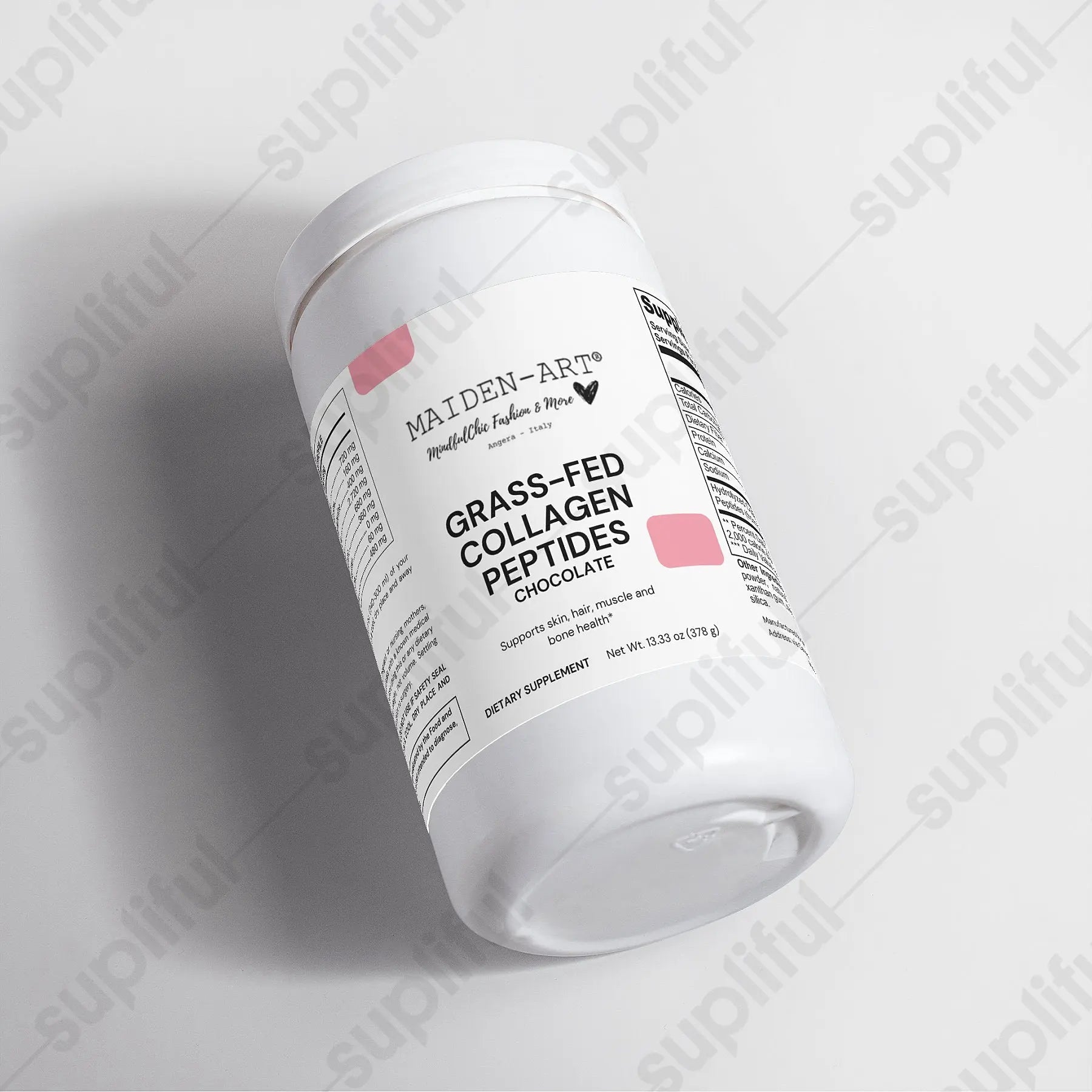 Grass-Fed Collagen Peptides Powder (Chocolate) | Chocolate Collagen Powder-2
