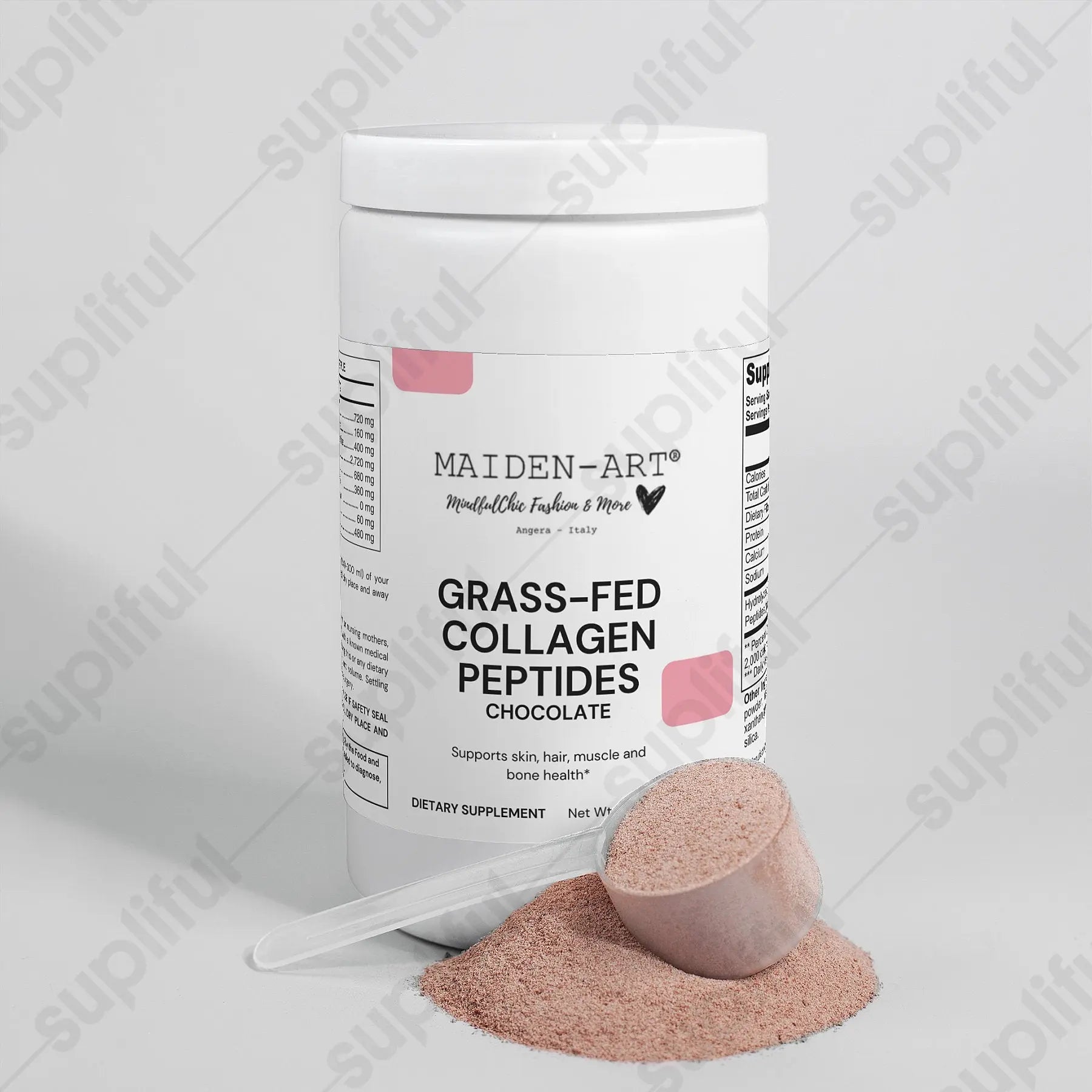 Grass-Fed Collagen Peptides Powder (Chocolate) | Chocolate Collagen Powder-3