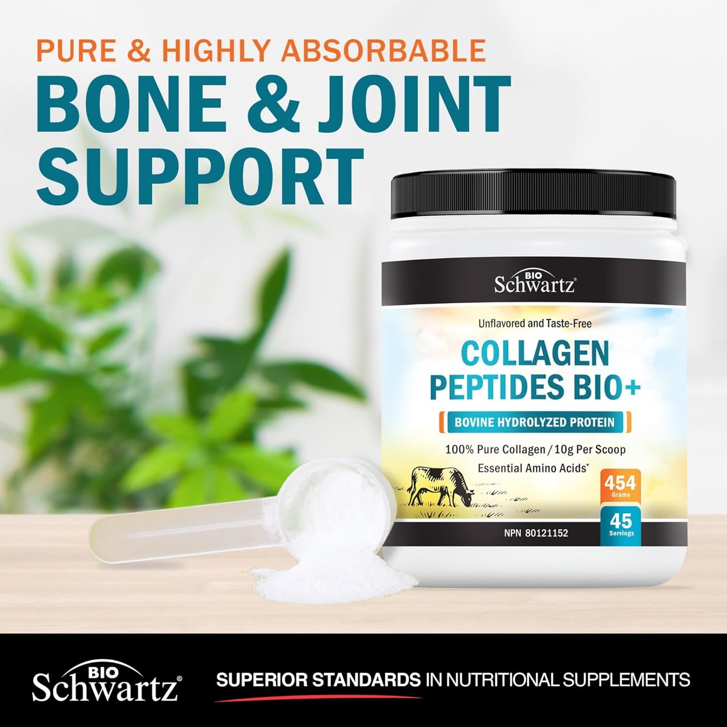 Collagen Peptides – Hydrolyzed Collagen Powder – Unflavored – 16 oz-1